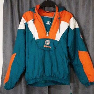 Vintage Starter Jacket Miami Dolphins